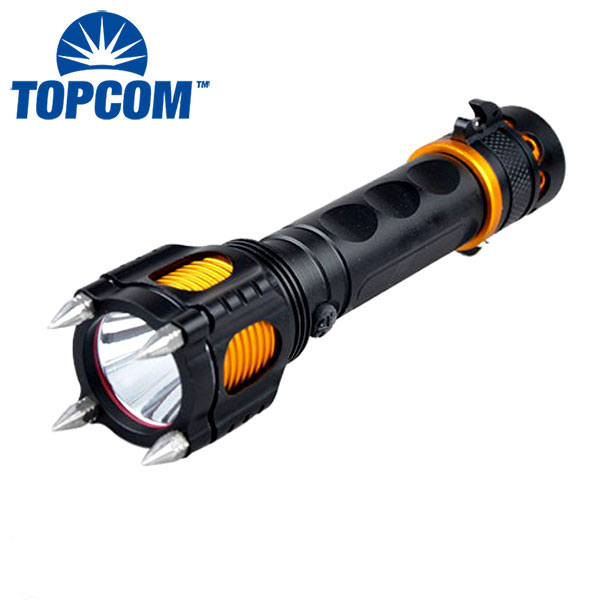 high power led flashlight self defensive flashlight strong light rechargeable led flashlight for outdoors