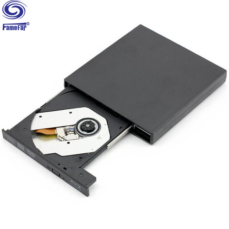 USB 3.0 External Drive DVD-ROM CD-RW DVD-RW Burner Player Portable Reader Slim for Windows7/8/10 Laptop