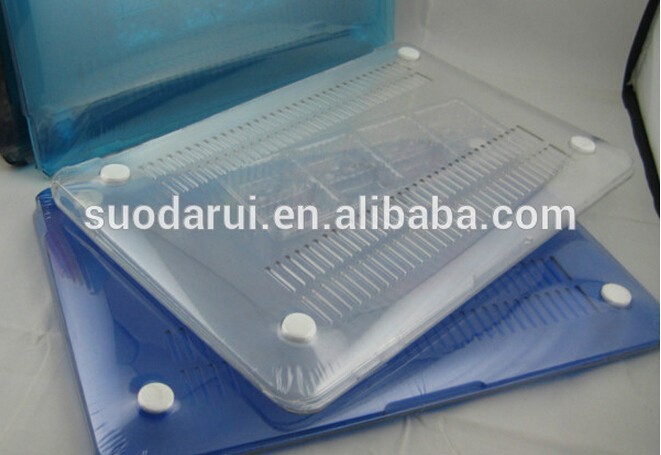 For Macbook Pro 13.3'' Crystal Glaze Plastic Hard Cover case Mix colors