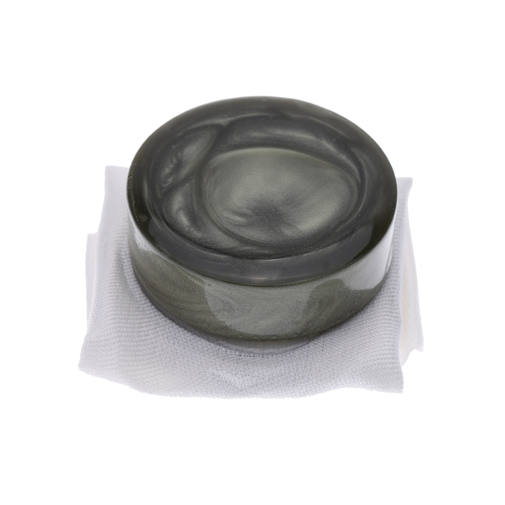 High Quality Silver Rosin for Violin Viola Cello Round Resin Professional Musical Instrument with a Mini Wooden Case