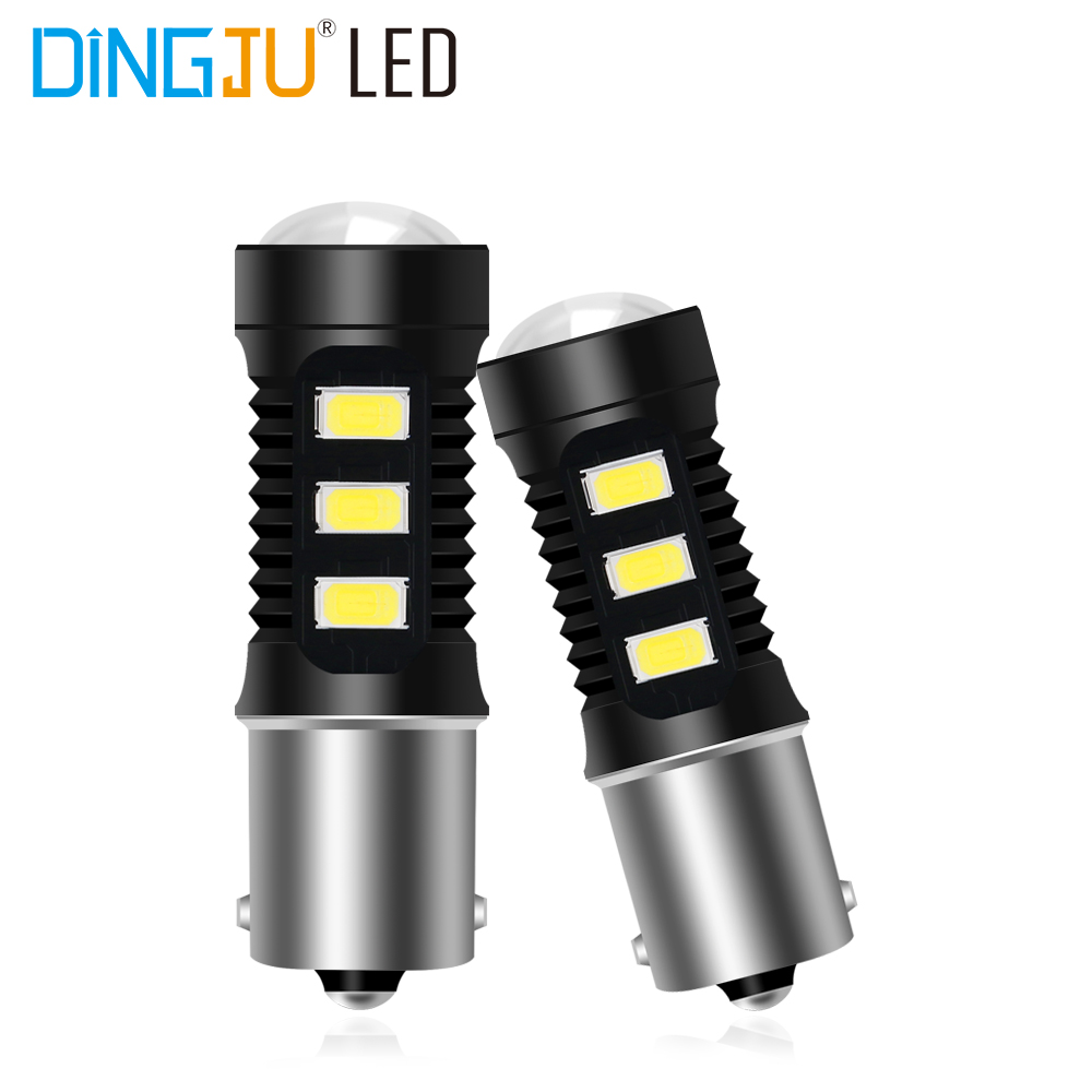 Customized Ba15s S25 Led 1156 1157 15smd 5730 Auto Bulb 12v 1.5w Interior Licence Plate Light Adapter With High Quality