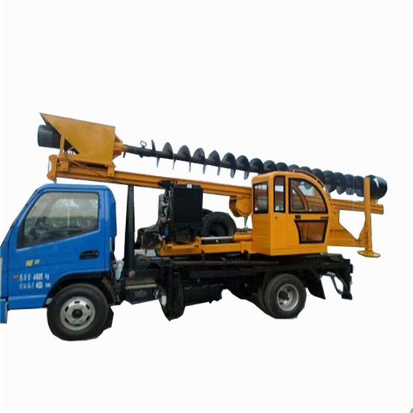 High Quality Ground Anchor Spiral Pile Drilling Machine