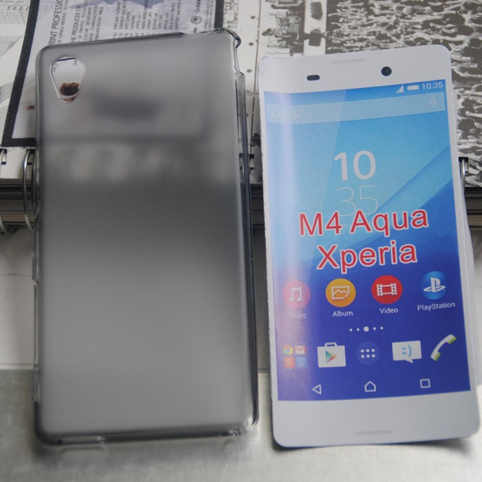 TPU matte cover case For Sony xperia M4 Aqua Best price cell phone case