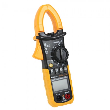 MS2108 Double Insulation 6600 Counts Digital Digital AC/DC Clamp Meter with Surge current testing