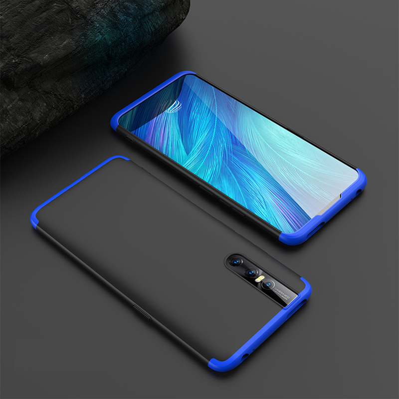 2018 hot sell 360 cover Removable 3in1 Hard PC Shield Back Cover Case for Vivo X27