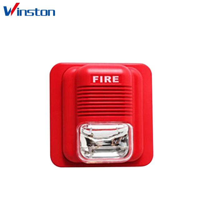 WS-410L 24VDC 100db LED Fire Alarm Sound And Strobe Light