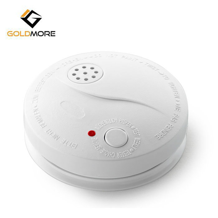 Goldmore Battery Powered First Alert Stand Alone Photoelectric Smoke Alarm 85dB Fire Smoke Detector