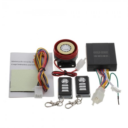 Motorcycle Bike Anti-theft Remote Control Alarm System Safety Security for Honda