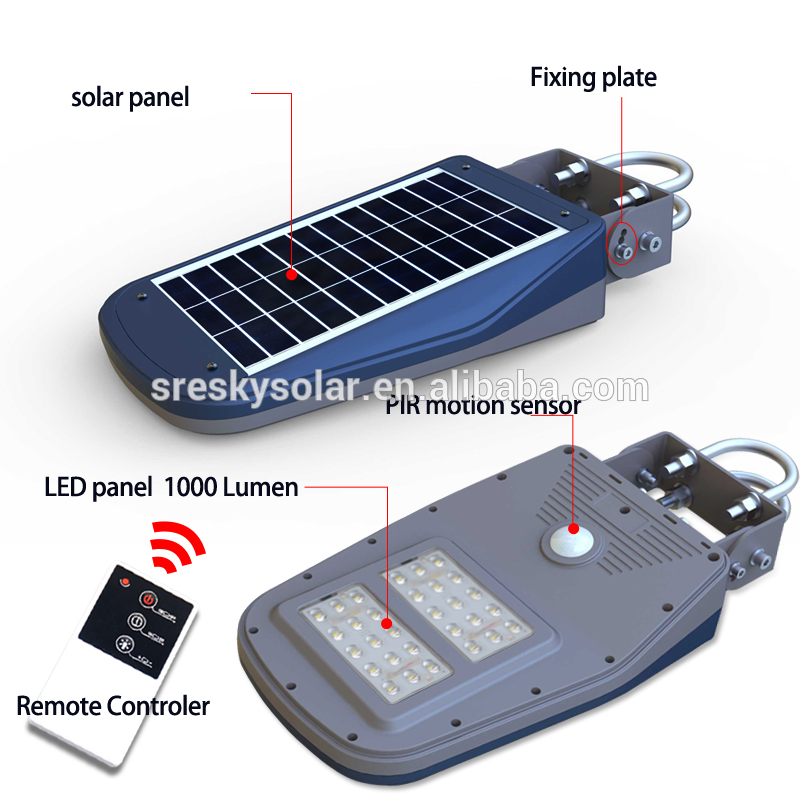 Motion Sensor Super Bright Indoor Solar Led Light Super Capacitor