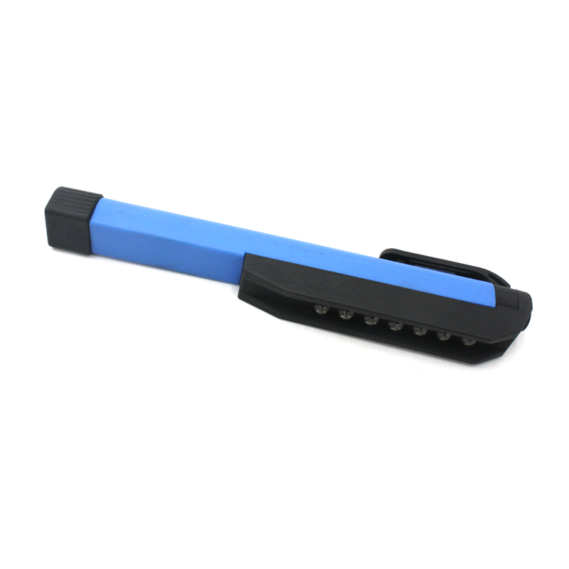 Zhejiang Ningbo Blue Black Red Green 6 LED Pen Work Light Flashlight for Emergency Outdoor