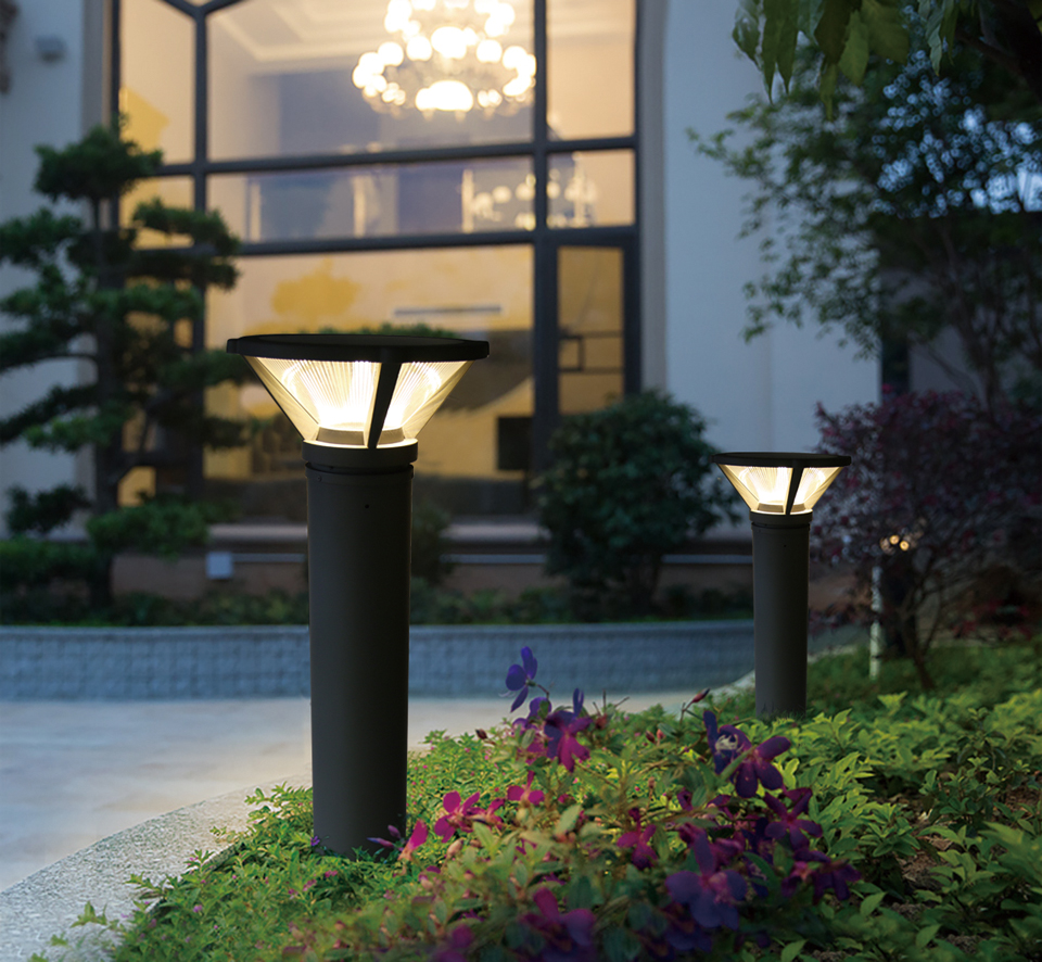 powered new design energy outdoor backyard led solar pathway lamp led solar lawn lamp  CE certificate IP65 made in China