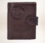 British Oil Wax Leather Passport Holder ID Card Holder Men's Wallet