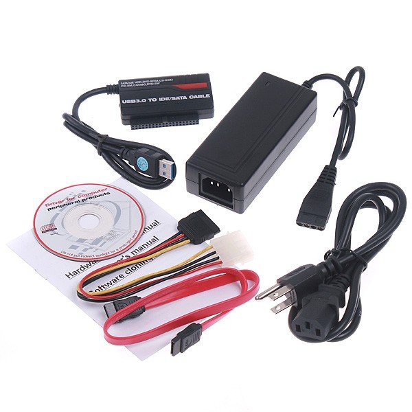 USB 3.0 2.0 to HD HDD SATA IDE Adapter Converter Cable OTB ,Free Shipping+Drop Shipping Wholesale
