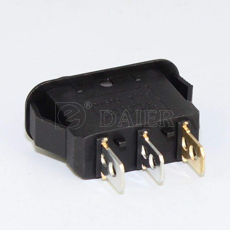 High Quality SPST ON OFF T105 Rocker Switch With Dot Light Country Rocker Switch