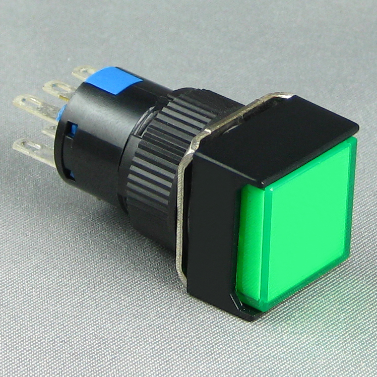 square  shape 3A  industrial indicator lights