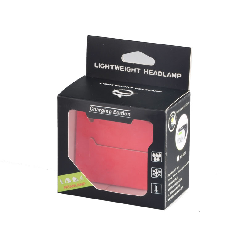 White Light Waterproof 300 Lumens 5 Modes Usb Rechargeable Headlamp