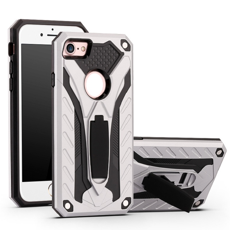 shockproof hybrid knight case cover armor Slim Armor TPU+PC phone case for iPhone 8 8 plus