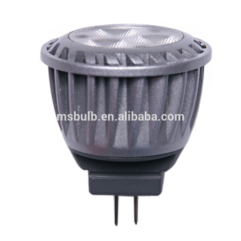 JIaxing LED bulb MR11 led spotlight GU4 12V small bulb die casting aluminum TUV CE