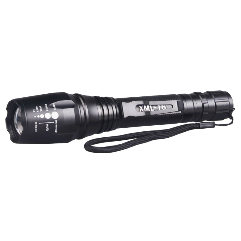 Wholesale 300m Military Hunting Rechargeable Flashlight 18650 Rechargeable Battery Torch Light