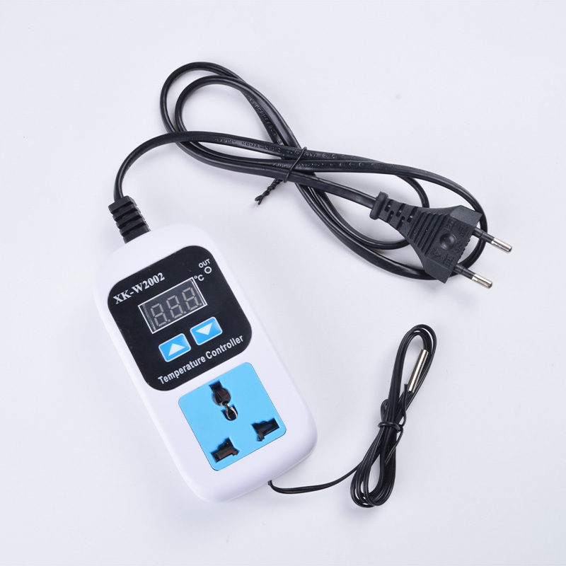 XK-W2002 Digital Socket Temperature Controller Automatic control switch EU plug,  adjustable temperature controller socket