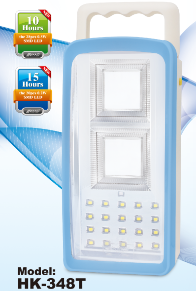 China Supplier Cheap Price 48 LEDs SMD Battery Backup Automatic Rechargeable LED Emergency Lamp