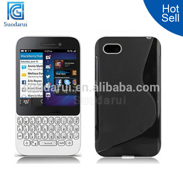 S Line Case for Blackberry Q5 S Line TPU Case cover Gel Cover for BB q5 mix color-Suodarui