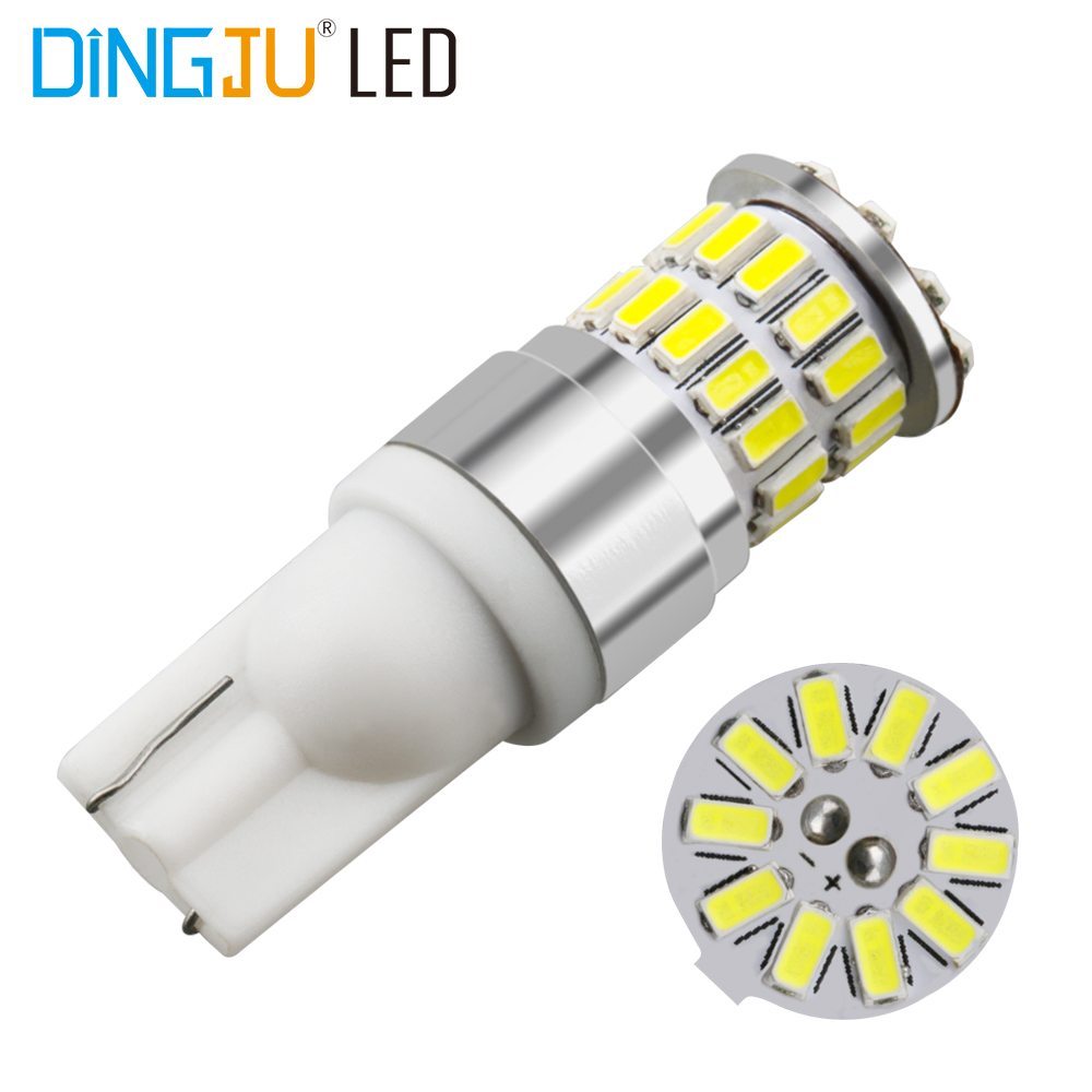 Manufactory Direct Car Led Bulb T10 38smd 3014 Canbus Bulb W5w 194 12v 0.155a Reading Licence Plate Light With A Cheap Price