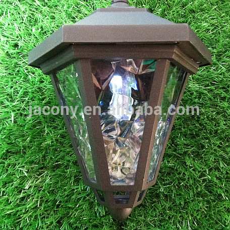 Waterproof brilliant Solar Powered Led Shepherd Lantern Hanging Outdoor Garden Coach Light Lamp