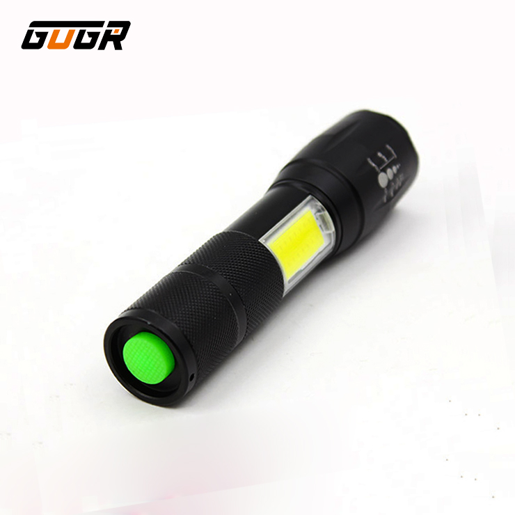 5 Modes Tactical  Zoomable Super Bright COB LED Flashlight