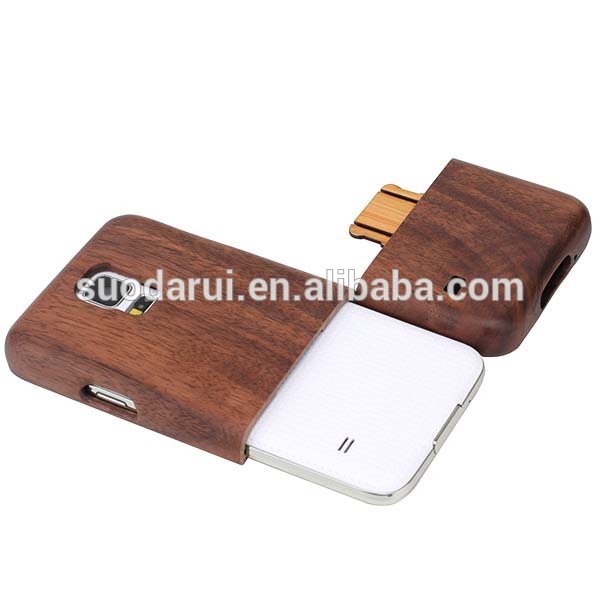 Luxury Hard Case Wood Case Cover For Samsung Galaxy S5 Mini