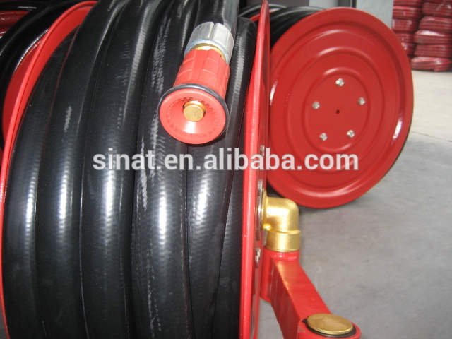 North African Fire hose reel 1 1/4inch 20meters long with 1.5inch water inlet