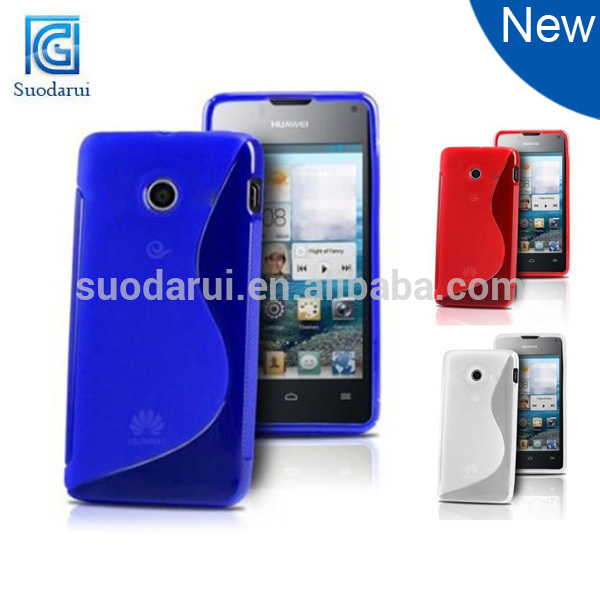 New S Line Soft Back TPU Case For Huawei Ascend Y330 Mix color