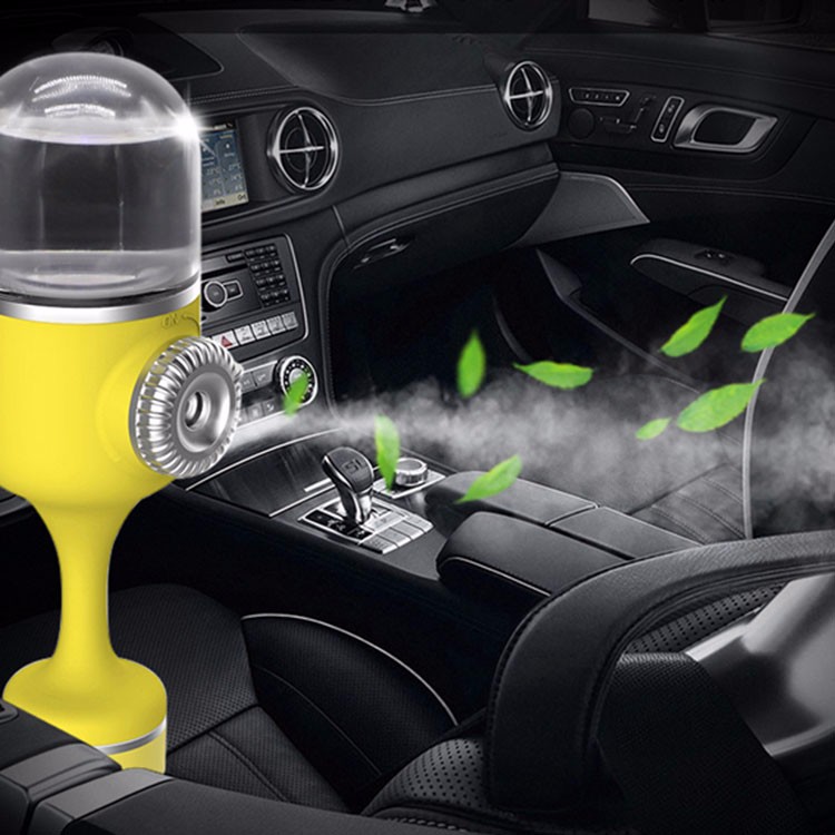 70ml Cute Car Aroma Ultrasonic Oil Diffuser Aroma 2 in 1 Car Diffuser Car Humidifier Canada