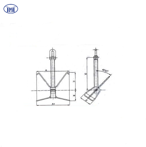 JVT-20 Marine Pool Anchor Type tw For HHP Anchor