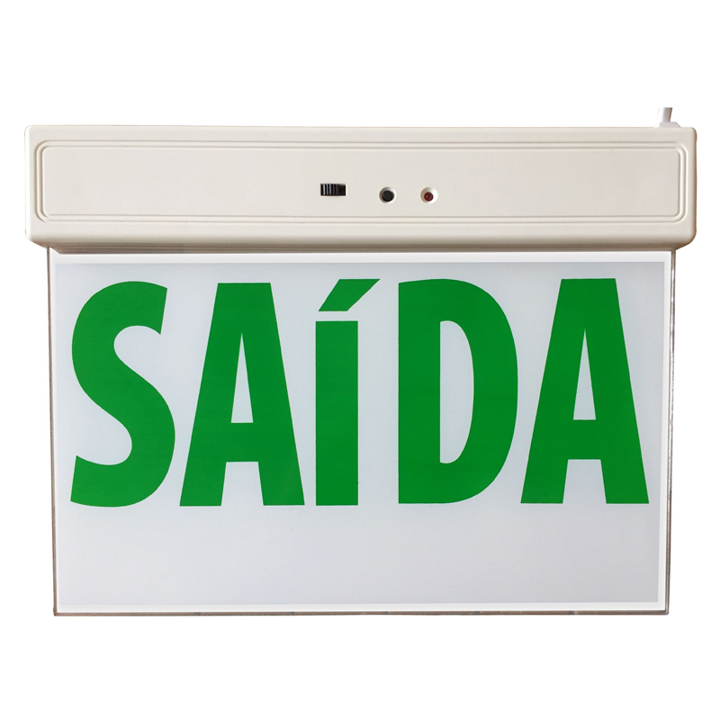 Double Sided Led Emergency Exit Sign board