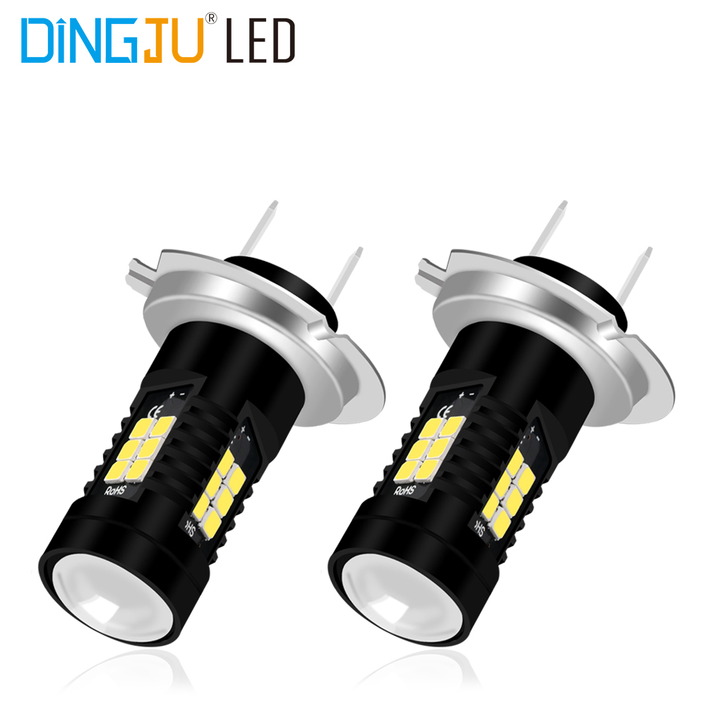 Factory Supplying H7 2835 21smd Led Headlight Auto Bulb 12v 700lm Fog Lamp Good Price