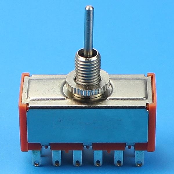 2 Position Electrical 2A 6 Pole Toggle Switch