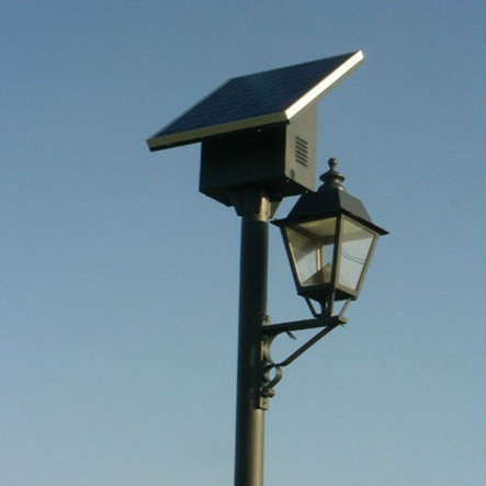 Solar Powered Outdoor Lamp Post Light (JR-Villa P), solar led street lighting