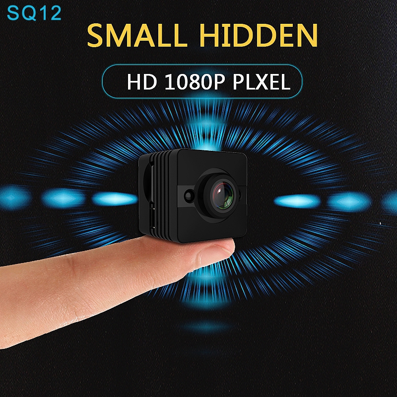 Mini 1080p full HD car DVR camera video recorder sq12, high definition full HD1080P mini camera waterproof