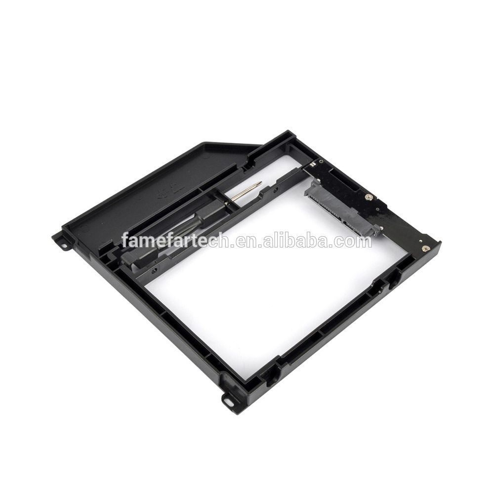 Aluminum Optibay 2nd HDD Caddy 9.5mm SATA 3.0 SSD CD DVD Case Enclosure caddy for Macbook Pro 13 15 17 SuperDrive