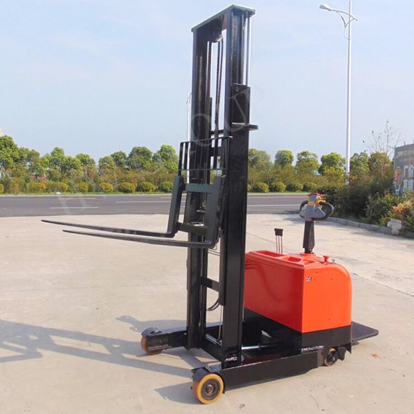 multi-functional manual electric drum truck paper roll stacker