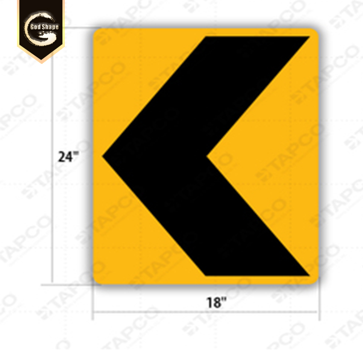 GS Road signs reflecting road safety aluminum sheet custom traffic signs