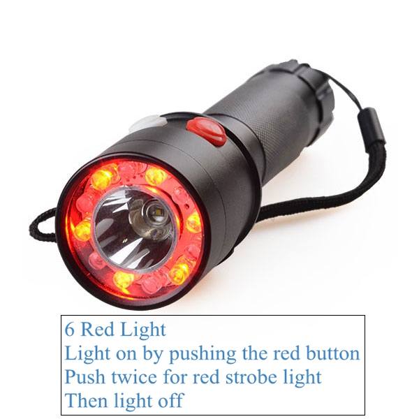 High Power Traffic Signal LED Flashlight Torch