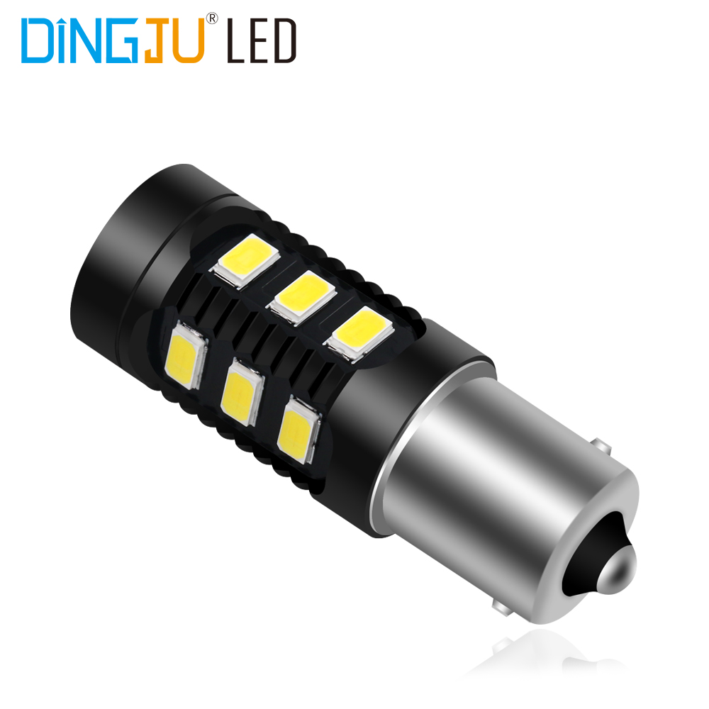 Fashion Led Bulb 1156 1157 Ba15s 15smd 5730 1.5w 205lm Parking Tail Turn Signal Light New Original Gold Supplier