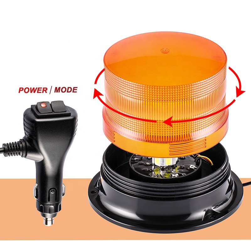 60W LED High Intensity Law Enforcement Emergency Hazard Warning Flashing Lights for Trucks Vehicle, Waterproof Car Roof Top