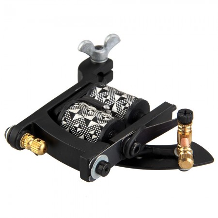 Alloy Tattoo Machine Gun Shader Liner 10 Wrap Coils Body Art Equipment Supply