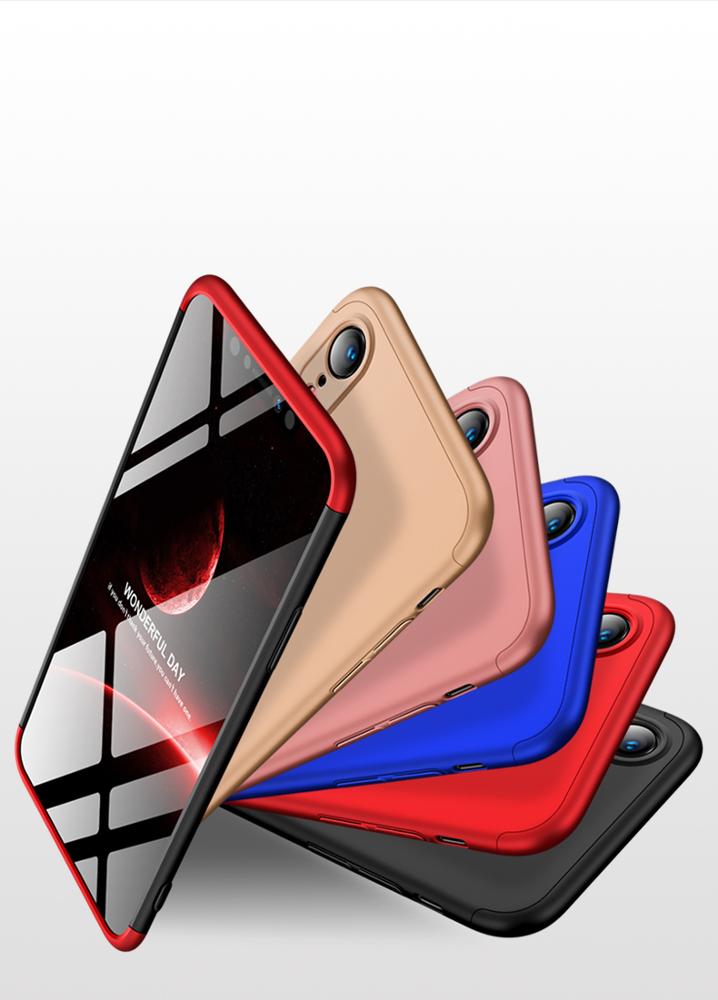 360 Cover case for Vivo V11, Removable 3in1 Hard PC Shield Back Cover Case for iPhone XR cases