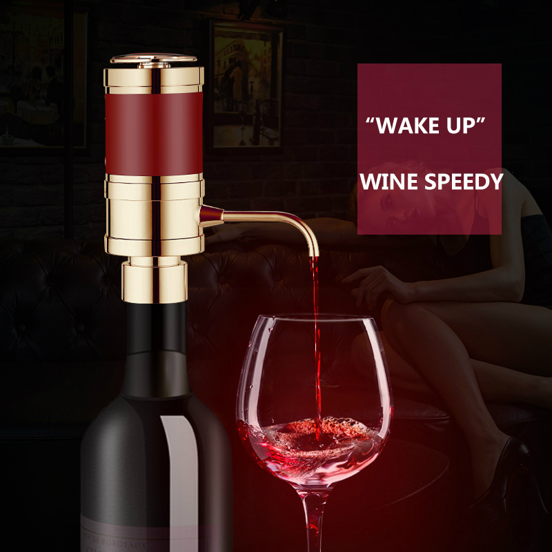 SORBO Cheapest Wine Decanter/Electric Wine Aerator/Party Wine Aerator with Aluminium Alloy