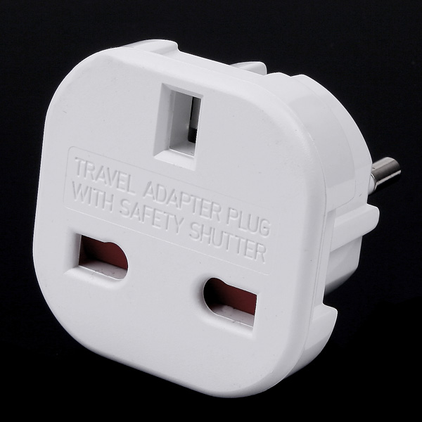 UK to EU Converter AC Power Plug Portable Travel Adapter Socket 10A/16A 240V Converter