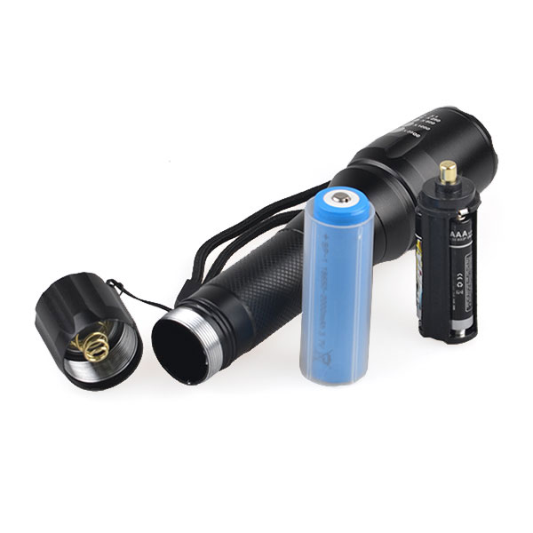 Wholesale Powerful Aluminum Hunting 10w 1000 Lumen Led Tactical Flashlight Rechargeable